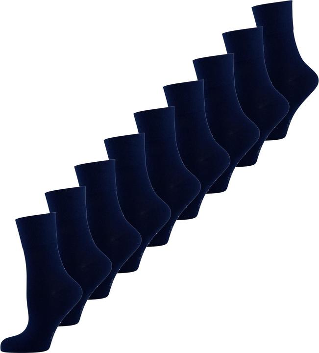 Actual product image Nur Die Leisure socks fine cotton comfort (pack of 9, 35 - 38)