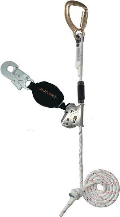 Skylotec Antichute mobile SCOUT EN353-2 Longueur 10 m corde Ø 11 mm (Dispositif antichute, 150 kg)