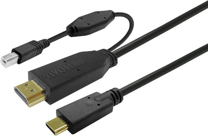 Vivolink Aanraakschermkabel 3m Zwart (3 m)