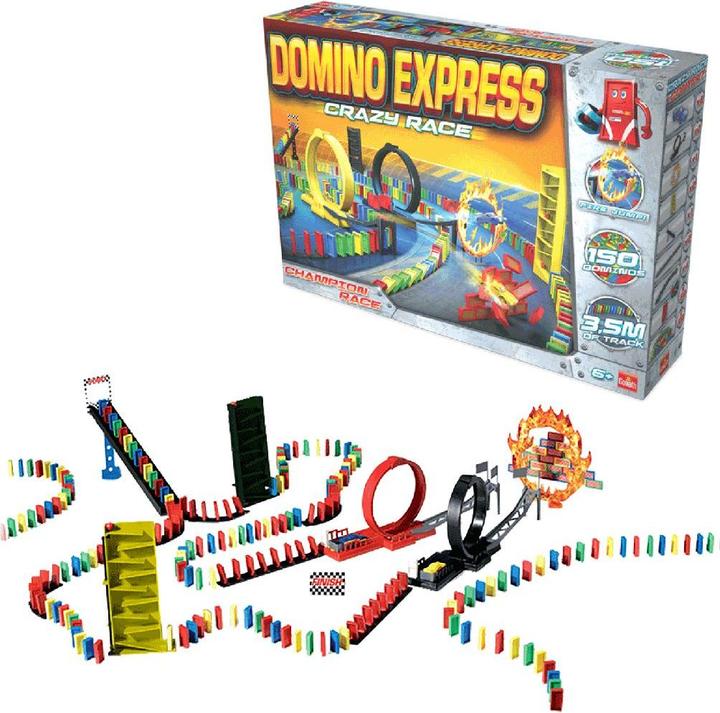 Image du produit Goliath Toys Domino Express Crazy Race (Allemand, Anglais, Français)