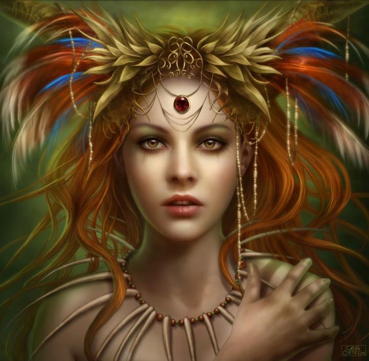Actual product image Grafika Puzzle 1000 pieces Tribal Goddess (1000 pieces)