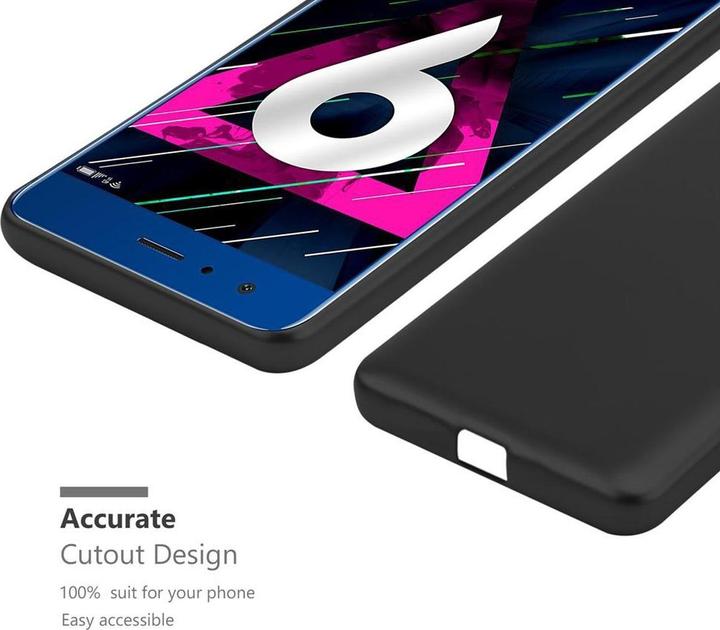 Image du produit Cadorabo Couverture métallique mate TPU (Honor 9)