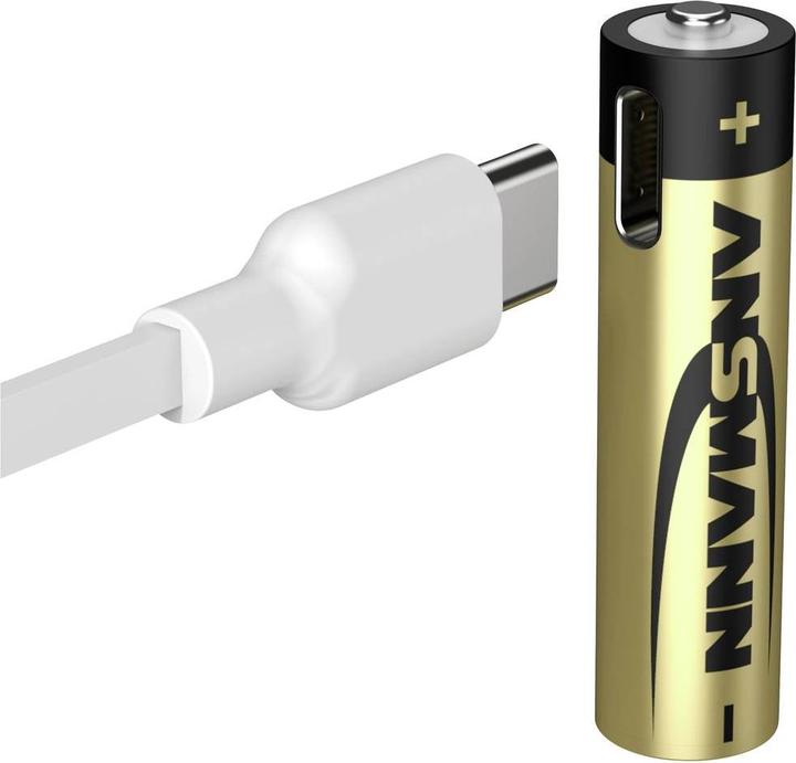 Actual product image Ansmann 1311-0031 Micro (AAA) rechargeable lithium battery 400 mAh 1.2 V 8 pcs. (8 pcs., AAA, 400 mAh)