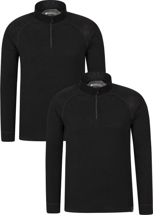 Mountain Warehouse Base Layer Oberteil (2erPack) (XXS)