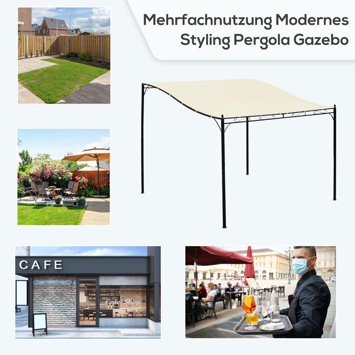 Actual product image Outsunny Garden pavilion (297 cm, 297 cm)