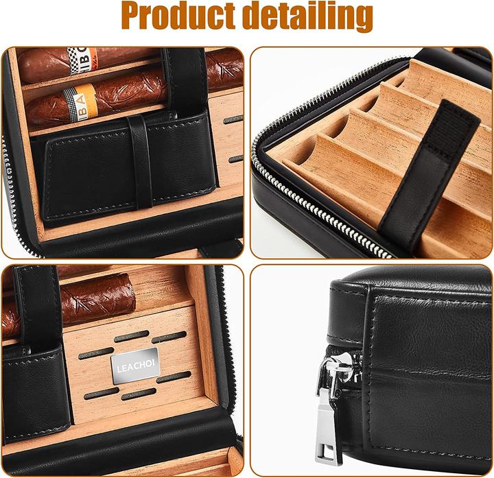 Produktbild Leachoi Zigarren Humidor Etui (6)