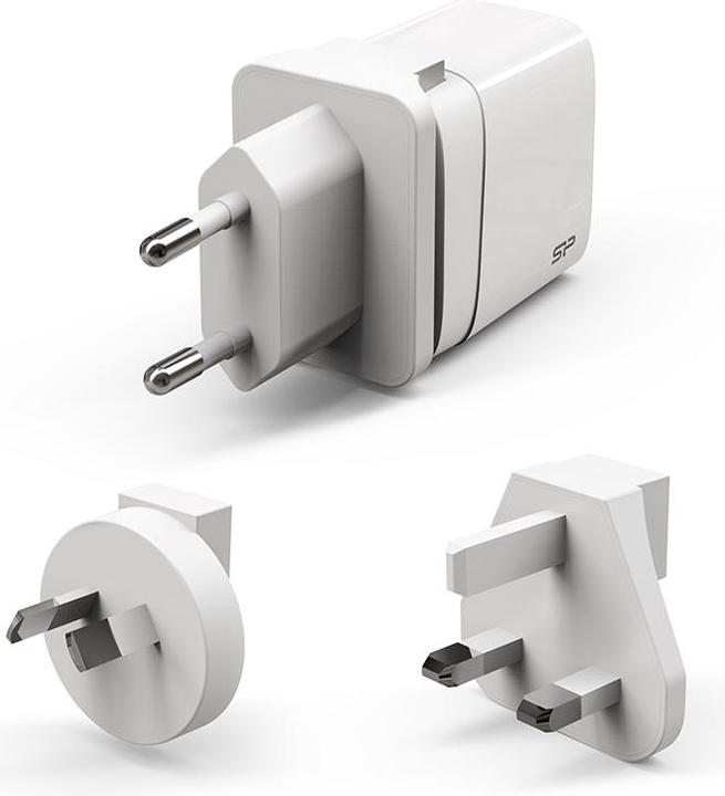 Actual product image Silicon Power Silicon-Power Wall Charger QM16 USB/Typc Whi (20 W)