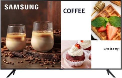 Actual product image Samsung BE65D-H 65IN BIZ TV (3840 x 2160 Pixels, 65")