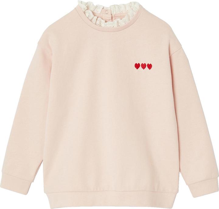 Actual product image Vertbaudet Mädchen Sweatshirt mit Rüschen am Ausschnitt (146)