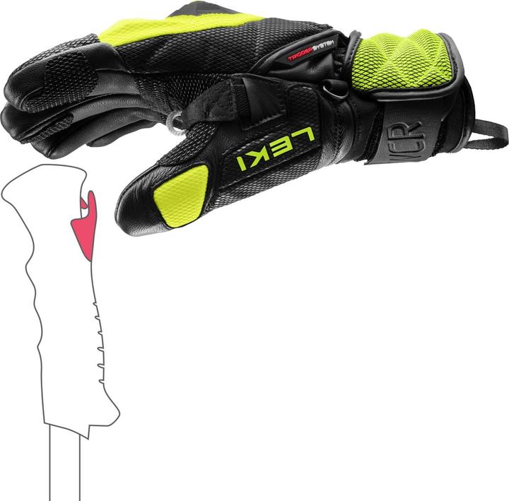 Produktbild Leki Venom SL 3D Black/Pink (7.5)