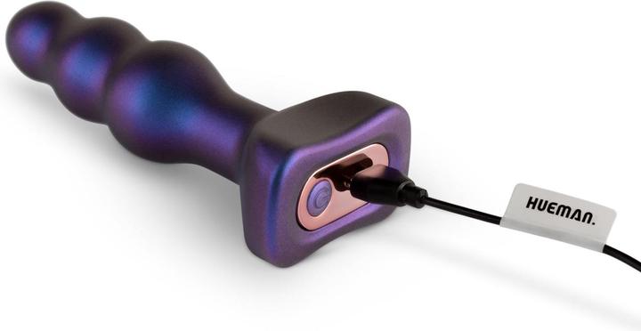 Actual product image Hueman Space Invader vibrating anal plug