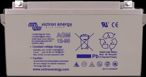 Image du produit Victron Energy Batterie AGM Super Cycle M8 (12 V, 230 Ah)