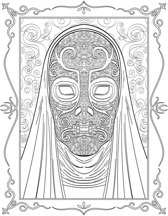 Actual product image Panini From the Harry Potter films: The Official Colouring Book: Slytherin