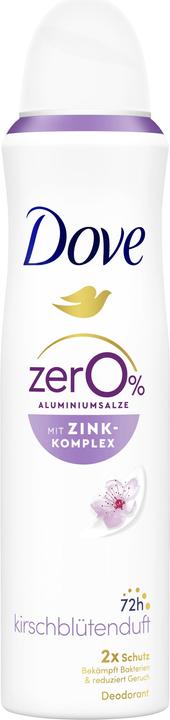 Dove Deodorant Aerosol Spray 0% Kirschblüte 150 ml (Spray, 150 ml)