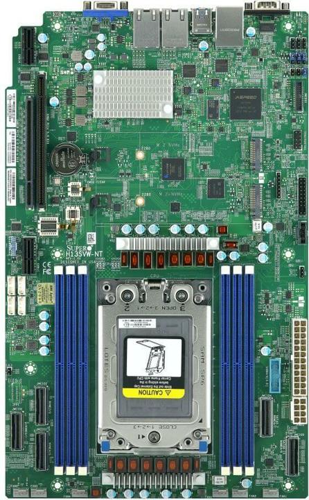 Supermicro Mainboard H13SVW-NT WIO Sockel SP6 Single (SP6, AMD SoC)