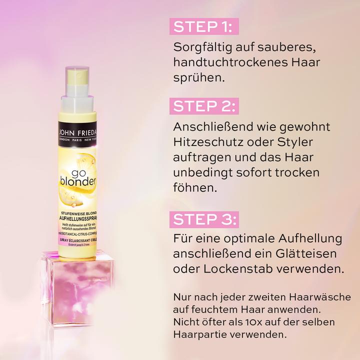 Image du produit John Frieda Sheer Blonde Go Blonder Stufenweise Blond Aufhellungsspray