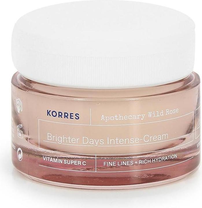 Actual product image Korres Apothecary Wild Rose Intensive Moisturizing Cream for Radiant Complexion (40 ml, Day cream)