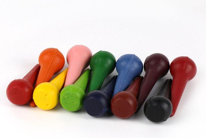 Produktbild ÖkoNorm Maltropfen (Orange, Gelb, Grün, Blau, Rosa, Schwarz, Rot, Braun, 12 x)