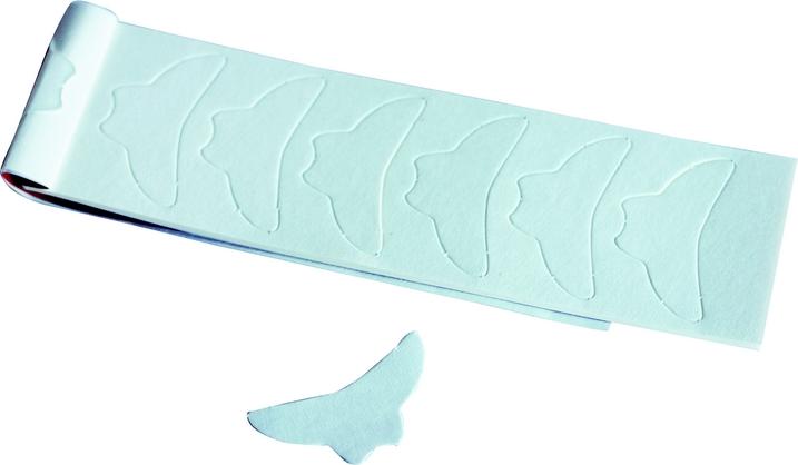 Thuya Wimperfärbeblätter Neues Format 96Stk. (Künstliche Wimpern)
