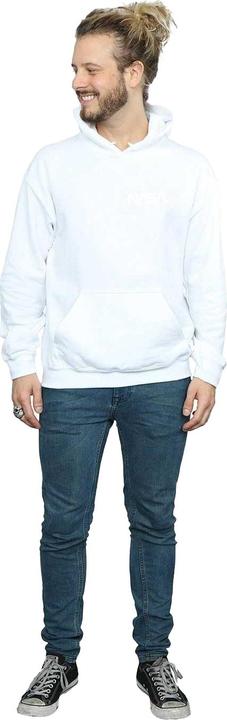 Immagine prodotto Nasa Modern Logo Chest Felpa con Cappuccio Uomo (XL)