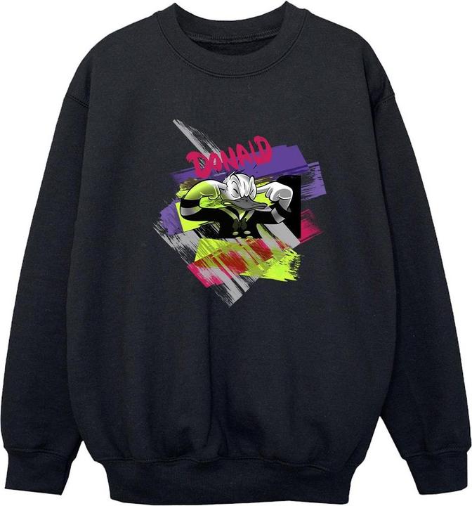 Actual product image Disney Boys Donald Duck Ear Plug Bright Sweatshirt (116)