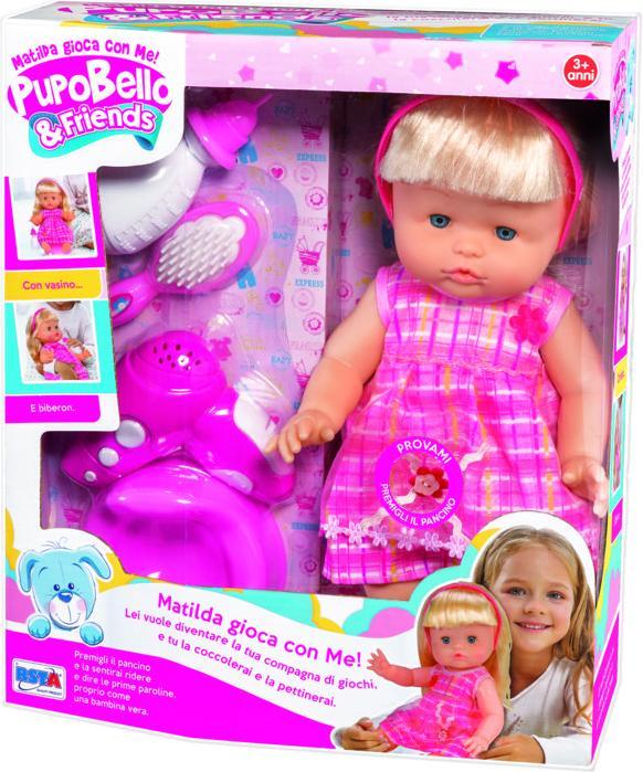 Immagine prodotto Rs Toys Pupobello - Matilda Gioca con Me 35 cm Parlante