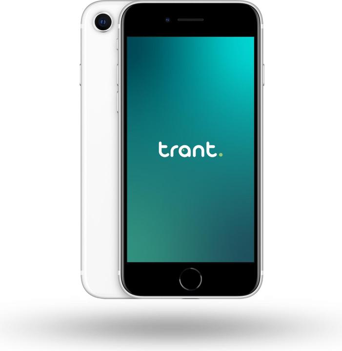 Actual product image Trant.ch iPhone SE 2020 (128 GB, White, 4.70", 12 Mpx, Hybrid Dual SIM, A / Like new)