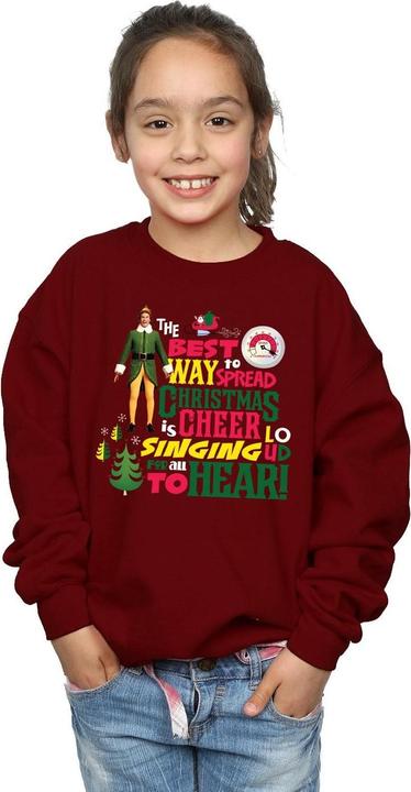 Immagine prodotto Elf Christmas Cheer Felpa Ragazze (116)