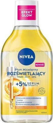 Produktbild NIVEA Mizellen-Reinigungswasser für empfindliche und müde Haut Illuminating 400ml (Mizellenwasser, 400 ml)
