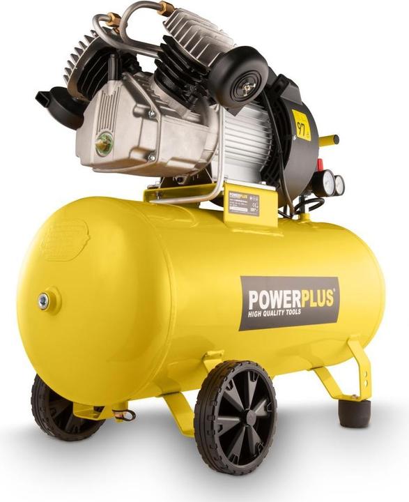 Image du produit Powerplus Compresseur lubrifié 2200W - 50L (9 bar, 50 l)