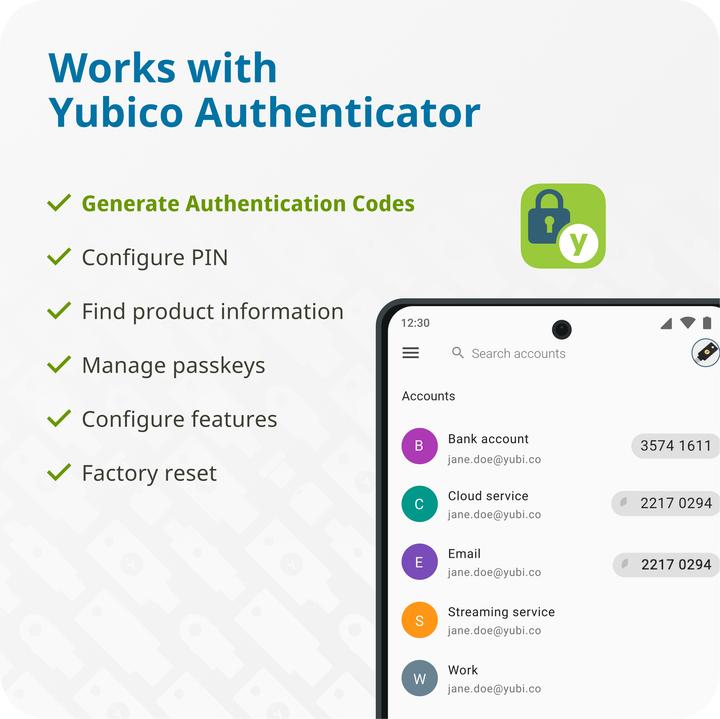 Image du produit Yubico YubiKey 5C