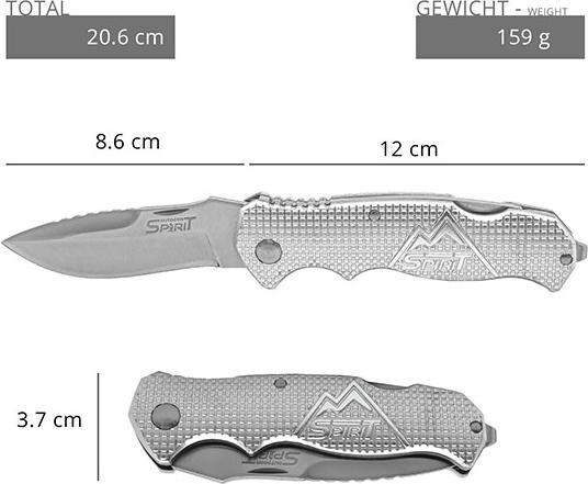 Immagine prodotto Outdoor Spirit Coltello pieghevole (8.60 cm)