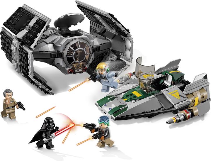 Image du produit LEGO Star Wars TIE Advanced de Vador contre A-Wing Starfigh (75150, LEGO Star Wars)