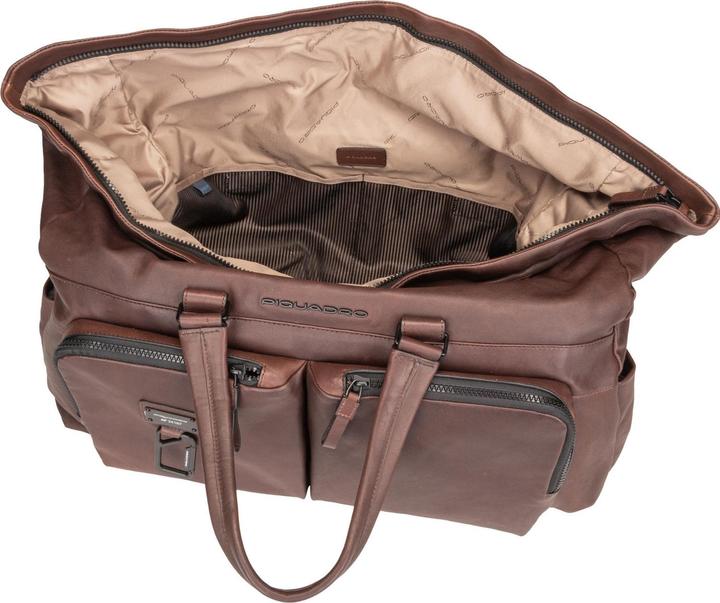 Actual product image Piquadro Harper - travel bag with trolley loop (41 l)