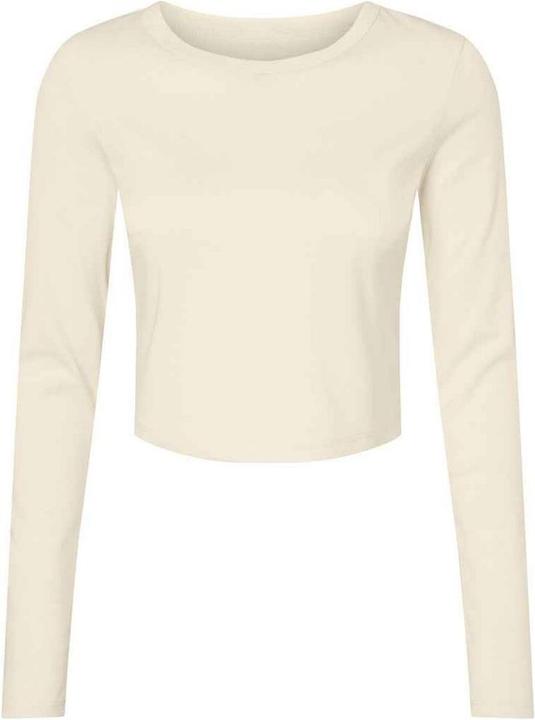 Actual product image Bella Canvas Womens/Ladies Micro-Rib Long-Sleeved T-Shirt (XS)