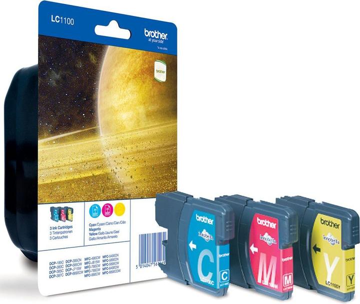 Produktbild Brother LC-1280XL Rainbow Pack (M, C, Y)