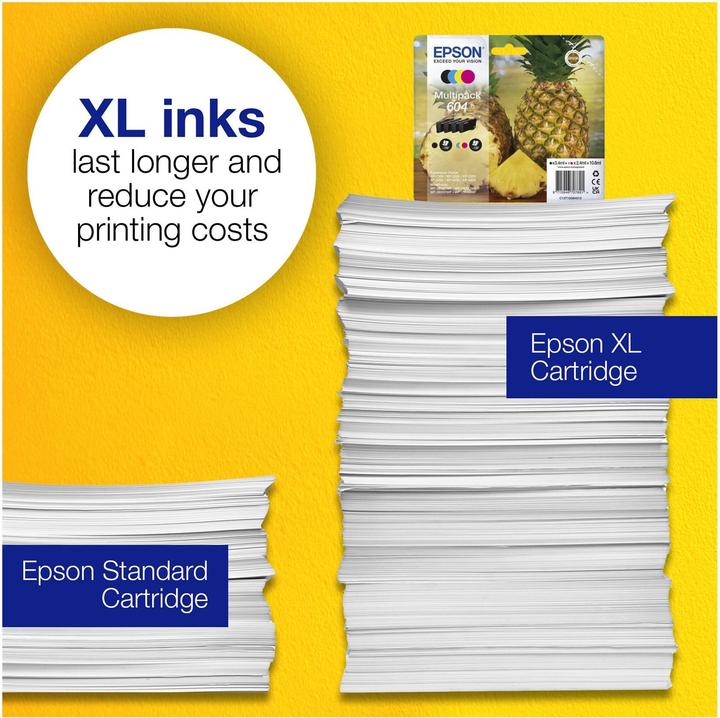 Produktbild Epson 604 Multipack (M, BK, Y, C)