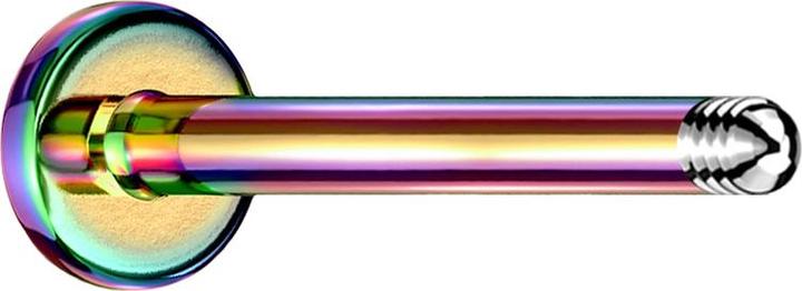 Produktbild Star Piercing Micro Labret-Stab farbig (ohne Messing, Titan G23)