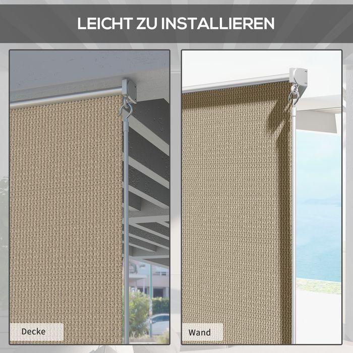 Produktbild Swisshandel24 Senkrechtmarkise (120 x 185 cm)