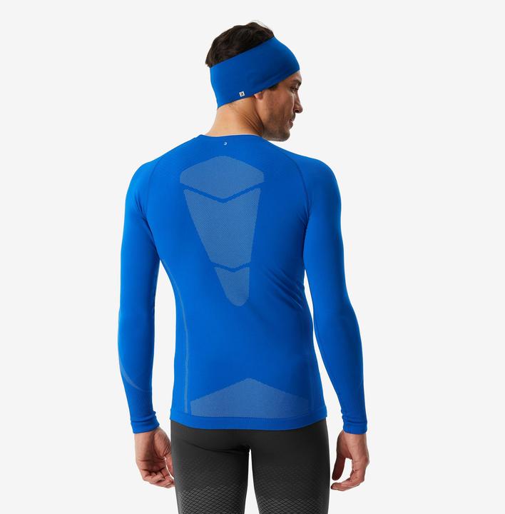 Actual product image Inovik Men's thermal ski base layer 900 - bleu (M)