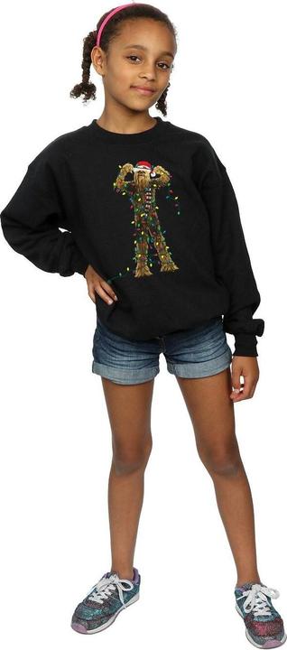 Image du produit Star Wars - Sweat CHEWBACCA CHRISTMAS LIGHTS - Fille (152, 158)