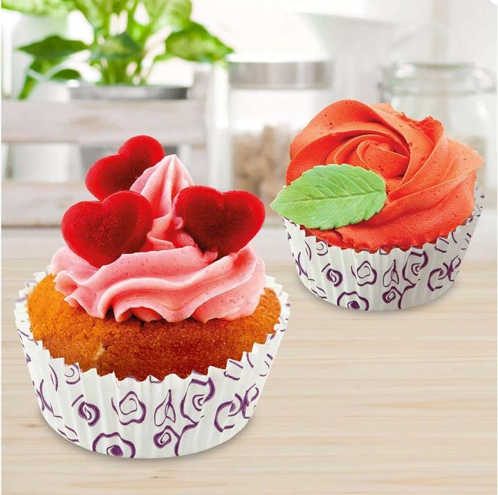 Image du produit Zenker Moule à muffins Fleur 50 Pièces (5 cm)