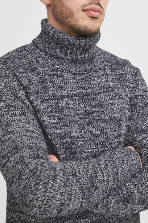 Actual product image Solid Philaremo Men's Roll Neck Jumper Turtleneck Made Of 100% Cotton (XXL)
