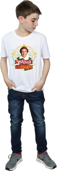 Actual product image Elf Boys Buddy Smiling T-Shirt (140, 146)