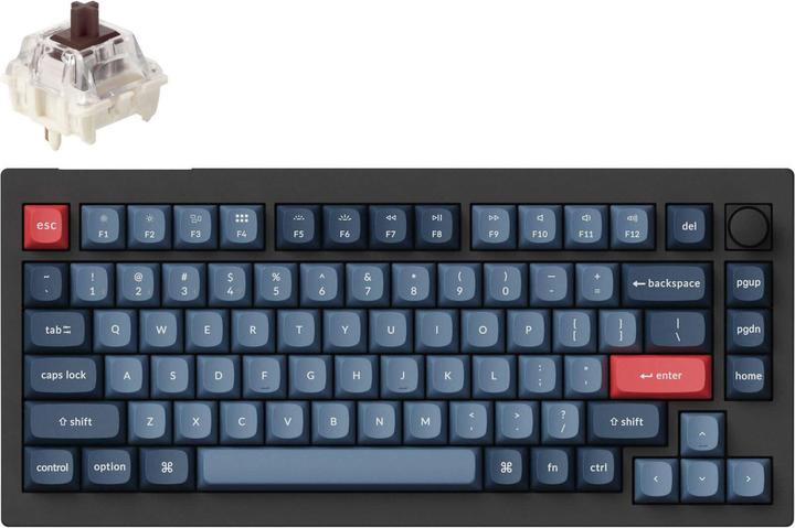 Produktbild Keychron V1 Max (US, Kabelgebunden, Kabellos)