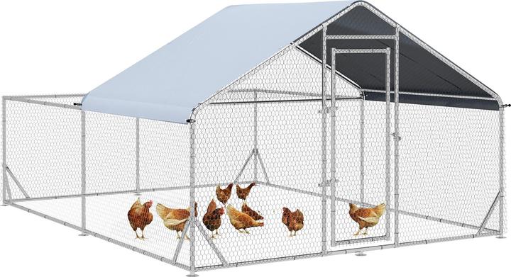Image du produit PawHut Poulailler nain avec toit pare-soleil