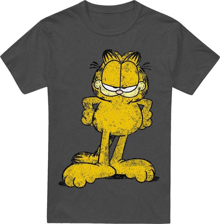 Actual product image Garfield Unisex Adult Big Ol' Cat T-Shirt (S)