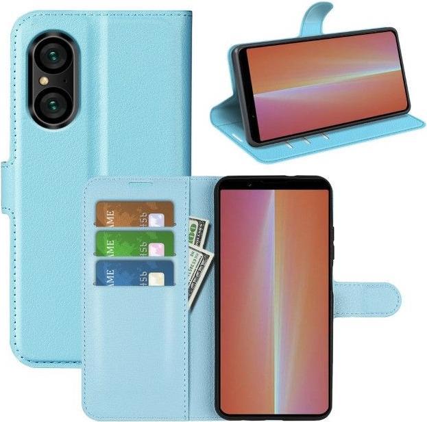 Actual product image MU Classic Litchi Leather Bookcover Series (Sony Xperia 5 V)