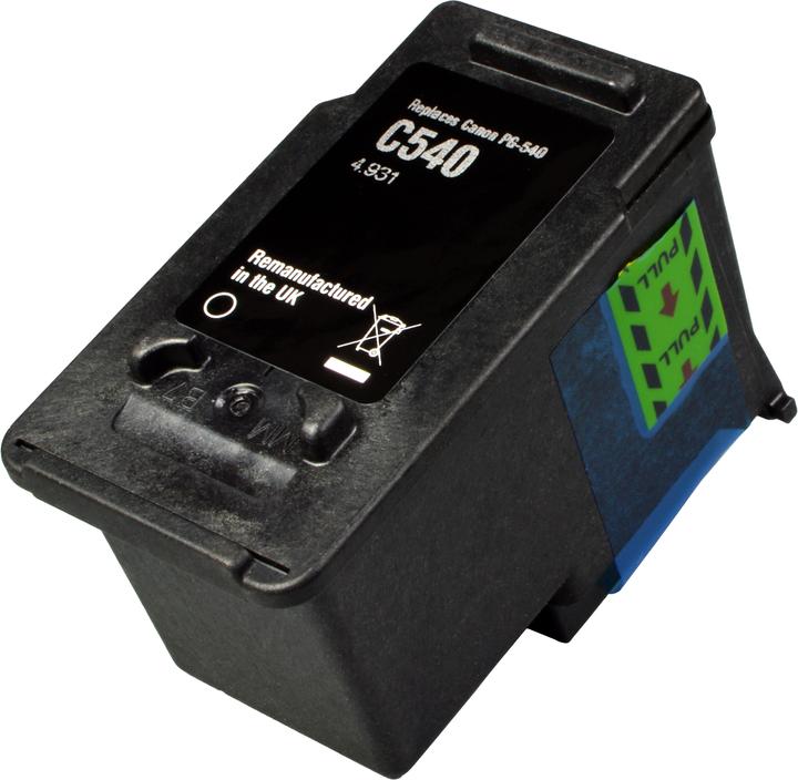 Produktbild Ampertec Tinte ersetzt Canon PG-540 schwarz (BK)