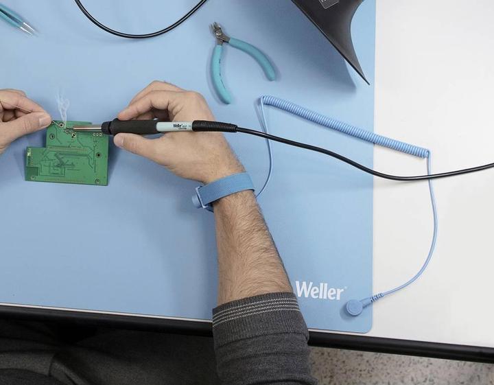 Produktbild Weller Erem Erdungskabel für ESD-Tester Blau